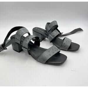 Kelsi Dagger Gray Strappy Heel Sandal 8